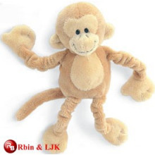 Motif OEM personnalisé aimant le singe en peluche